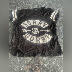 Flowy graphic t shirt